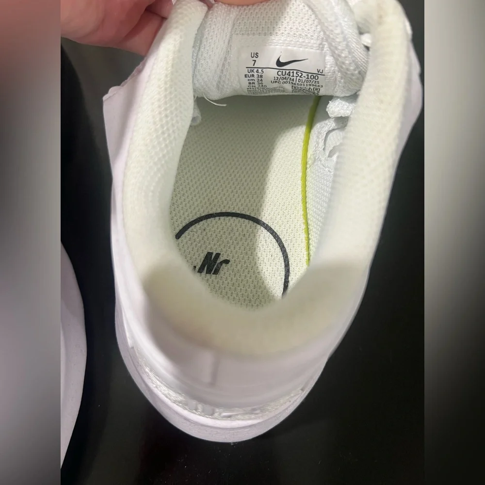 Nike Classic White Athletic Shoes - Picture 4 of 6